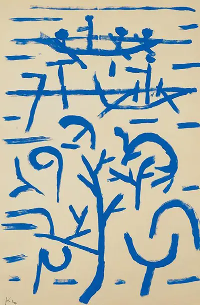 Boote in der Flut Paul Klee